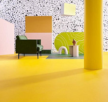 Forbo Sarlon Material 15dB 235T4315 lemon canyon фото 2 | FLOORDEALER